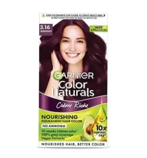 GARNIER Color Naturals shade 3.16 BURGUNDY-70ml+60g